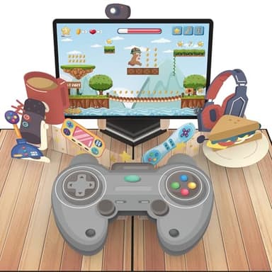 MOKIO® Tarjeta Pop-Up – Videojuego – Tarjeta regalo 3D para un cumpleaños, Gaming Tarjeta de felicitación emergente