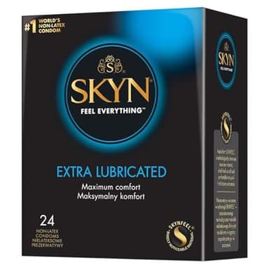SKYN Preservativos sin látex (Extra Humedad 24)