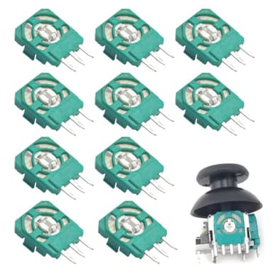 WeddHuis 8 piezas PS4 Joystick Analógico de Repuesto, Potenciómetro PS4, Sensor de Módulo de Palanca de Control de Resistencia, Joystick Analógico