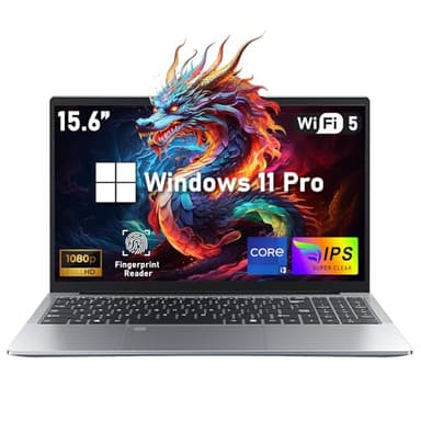 NIAKUN 15.6 Pulgadas Laptop Pc Ordenador Portatil Computadora Maletín metálico para Estudiantes, RAM 16GB+SSD 1TB, i3 1025G1 Processor(hasta 3,4 GHz) Notebook, Teclado Retroiluminado, RJ45/1000Mbps