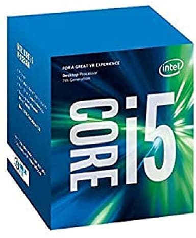 CPU Intel Core i5-7600 QuadCore a 3,5 GHz 6 MB de caché, Negro