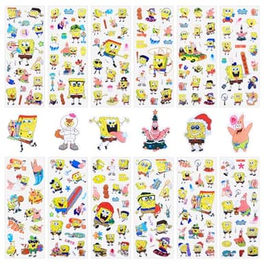 Pegatinas 3D para niños, juego de 12 hojas, más de 140 pegatinas hinchadas, pegatinas 3D para niños para bolsas de fiesta, pegatinas kawaii para niños, pegatinas reutilizables y2k para scrapbooking