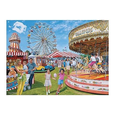Relish - Rompecabezas de Demencia para Adultos, 35 Piezas The Fair's in Town Puzzle - Actividades y Regalos para Personas Mayores con Alzheimer