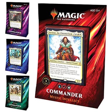 Wizards of the Coast MTG - Commander 2019 Deck Display (4 Decks) - English