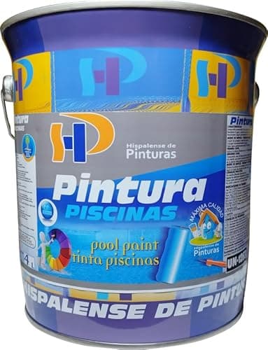 PINTURA DE PISCINA AL DISOLVENTE CLOROCAUCHO 4 L (AZUL INTENSO)