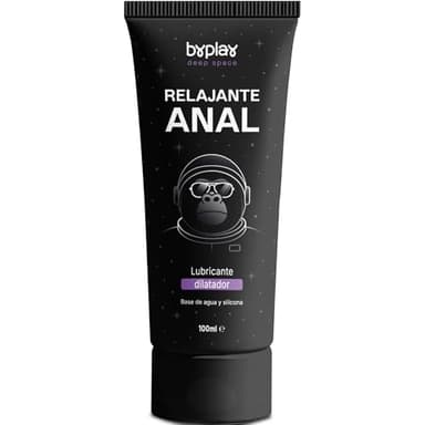 BYPLAY Lubricantes Dilatación - Lubricante Anal relajante - Gel Suave y Dilatador a base de agua, Sensación Sin Dolor - 100ml