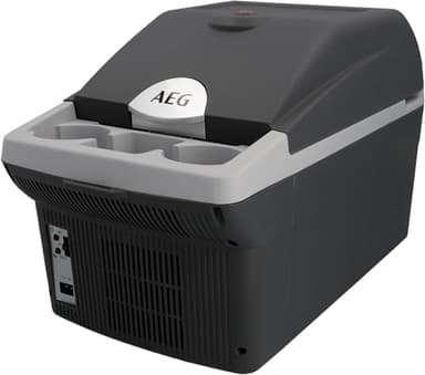 AEG Automotive Board-Bar BK 16 enfriador y calentador termoeléctrico 16 litros, 12 voltios para coche y enchufe, se puede conectar al coche