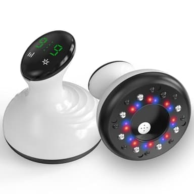 Rkdely Masajeador Ventosa Anticelulitico, 9 Nivel Masajeador Anticelulitis Eléctrica Masaje Ventosas con Infrarrojos, Aparato Celulitis Guasha para Pies, Manos, Alivio del Dolor de Espalda